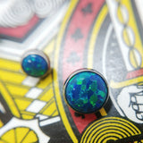 Synthetic Peacock Opal