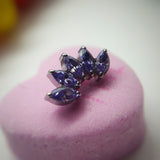 conchpiercing amethyst marc